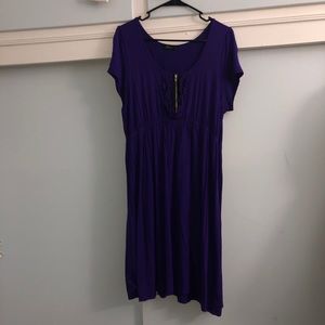 Soprano purple dress